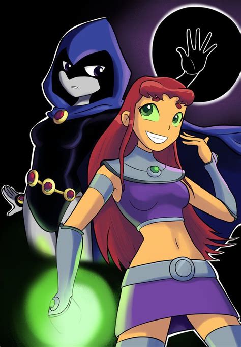 raven and starfire porn|Starfire raven .